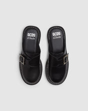 Load image into Gallery viewer, GCDS x Clarks leather mules: Unisex Mules Black  | GCDS
