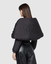Load image into Gallery viewer, Gcds nylon over padded shawl: Women Outerwear Black | GCDS
