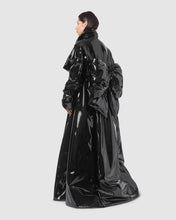 Load image into Gallery viewer, Puffer vinyl long coat
