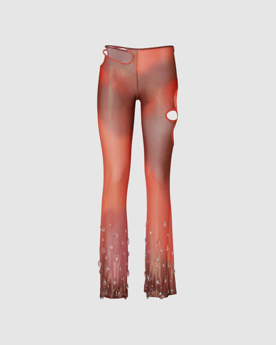 Sita Drops Pants: Women Trousers Multicolor | GCDS