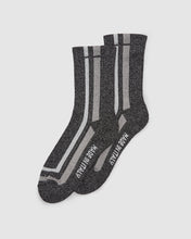 Carica l&#39;immagine nel visualizzatore di Gallery, Roundy Gcds lurex socks: Unisex Socks Black | GCDS
