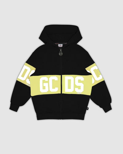 GCDS logo band Hoodie: Unisex  Hoodie and tracksuits  Lime | GCDS