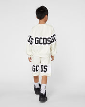 Load image into Gallery viewer, GCDS logo band Crewneck: Unisex  Hoodie and tracksuits  Off white | GCDS
