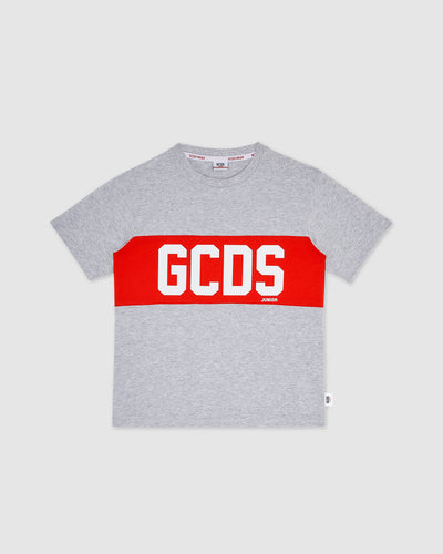 GCDS logo band T-shirt: Unisex  T-Shirts  Grey | GCDS