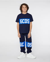 Load image into Gallery viewer, GCDS logo band sweatpants: Unisex  Trousers dark blue  | GCDS
