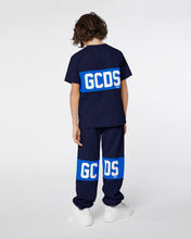 Load image into Gallery viewer, GCDS logo band sweatpants: Unisex  Trousers dark blue  | GCDS
