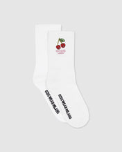 Load image into Gallery viewer, Cherry Socks: Girl Accessories White | GCDS
