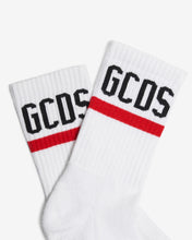 Load image into Gallery viewer, Gcds logo socks: Unisex Socks White | GCDS
