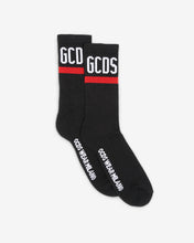 Carica l&#39;immagine nel visualizzatore di Gallery, Gcds logo socks: Unisex Socks Black | GCDS
