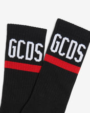 Carica l&#39;immagine nel visualizzatore di Gallery, Gcds logo socks: Unisex Socks Black | GCDS
