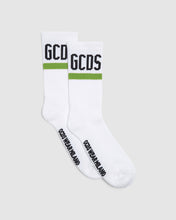 Carica l&#39;immagine nel visualizzatore di Gallery, Gcds logo socks: Unisex Socks Green | GCDS
