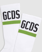 Carica l&#39;immagine nel visualizzatore di Gallery, Gcds logo socks: Unisex Socks Green | GCDS
