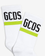 Load image into Gallery viewer, Gcds Logo Socks : Unisex Socks Lime | GCDS

