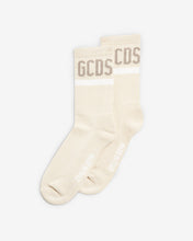 Carica l&#39;immagine nel visualizzatore di Gallery, Gcds logo socks: Unisex Socks Off White | GCDS
