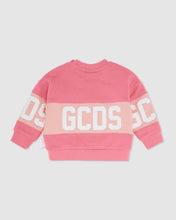 Load image into Gallery viewer, Baby GCDS logo motif hoodie: Unisex  Hoodie and tracksuits  Cradle Pink | GCDS
