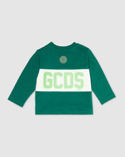 Load image into Gallery viewer, Baby Gcds logo band t-shirt: Unisex T-shirts Green | GCDS
