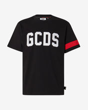 Load image into Gallery viewer, Gcds Logo Regular T-Shirt : Men T-shirts Black | GCDS
