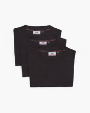 Load image into Gallery viewer, Three-Pack Cotton T-Shirt : Men T-shirts Black | GCDS
