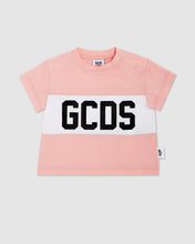 Load image into Gallery viewer, Baby GCDS logo motif t-shirt: Unisex  T-Shirts  Pink | GCDS
