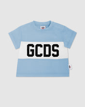 Load image into Gallery viewer, Baby GCDS logo motif t-shirt: Unisex  T-Shirts  Light blue | GCDS

