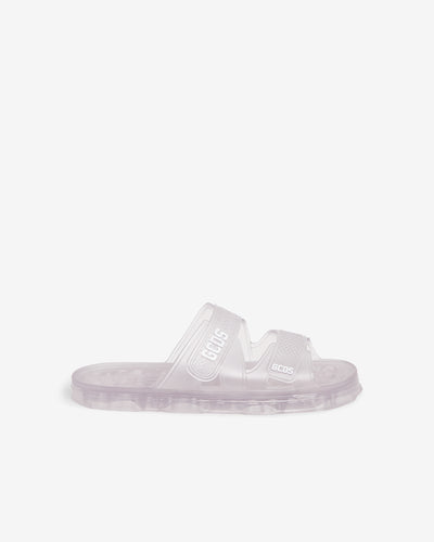 Rubber Gcds Slides : Unisex Shoes Transparent | GCDS