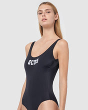 Load image into Gallery viewer, GCDS logo swimsuit: Women Swimwear Black | GCDS
