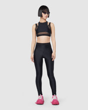 Load image into Gallery viewer, Sylvia combo sporty top: Women Tops Black | GCDS
