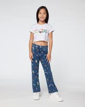 Load image into Gallery viewer, Crop logo Patchwork T-Shirt: Girl T-Shirts  white | GCDS
