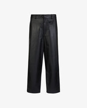 Carica l&#39;immagine nel visualizzatore di Gallery, Oversized Leather Pants | Men Trousers Black | GCDS®
