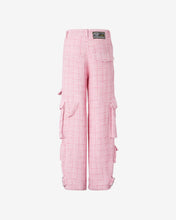 Carica l&#39;immagine nel visualizzatore di Gallery, Ultracargo Tweed Trousers | Unisex Trousers Pink | GCDS®
