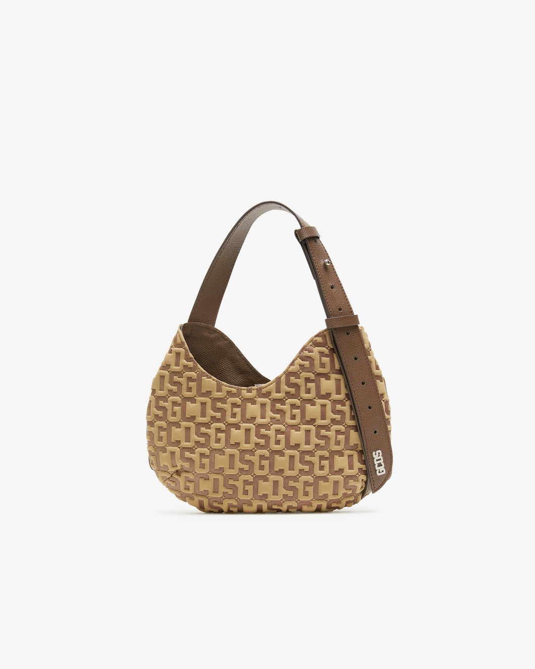 Comma Gcds Monogram Small Twist Bag | Women Bags Brown | GCDS®