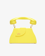 Load image into Gallery viewer, Call Me Comma Regular Bag | Women Bags Yellow | GCDS®
