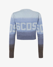 Load image into Gallery viewer, Lurex Degradé Cropped Sweater | Women Knitwear Multicolor | GCDS®
