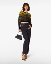 Carica l&#39;immagine nel visualizzatore di Gallery, Zebra Lurex Jacquard Sweater | Women Knitwear Multicolor | GCDS®
