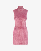 Carica l&#39;immagine nel visualizzatore di Gallery, Velvet Mini Dress | Women Mini &amp; Long Dresses Mauve Pink | GCDS®
