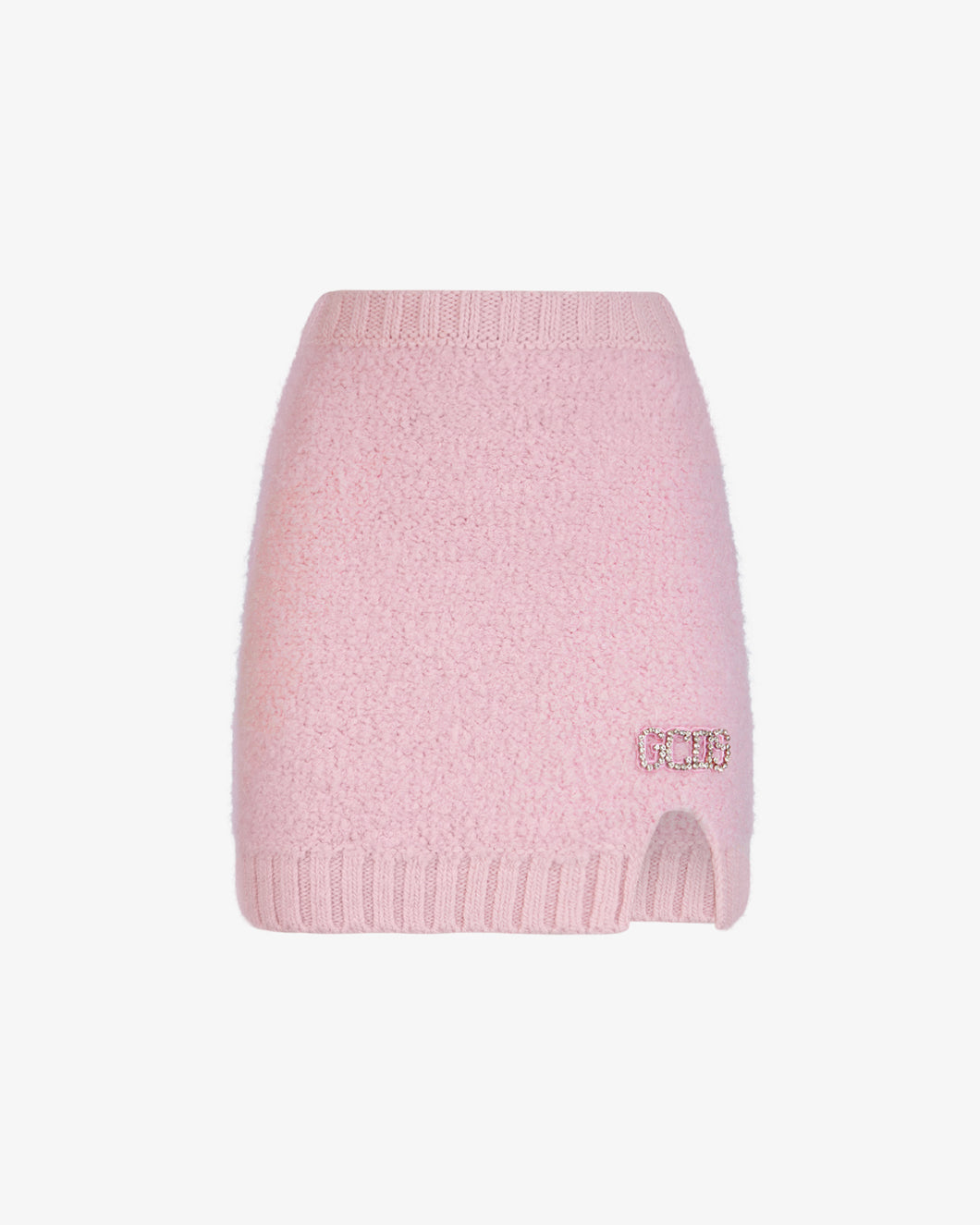 Gcds Hairy Skirt | Women Mini & Long Skirts Pink | GCDS®