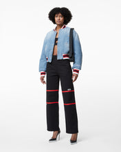 Carica l&#39;immagine nel visualizzatore di Gallery, Hello Kitty Denim Bomber : Women Outerwear New Light Blue | GCDS
