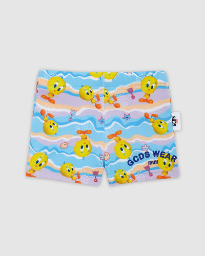 Baby Looney Tunes swim shorts: Boy  Swimwear  Multicolor | GCDS