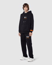 Load image into Gallery viewer, Daffy Duck cotton wide sweatbottoms: Men Trousers Black | GCDS
