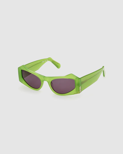 GD0022 Cat-eye sunglasses : Unisex Sunglasses Green  | GCDS