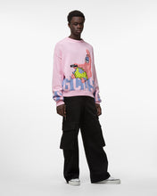 Load image into Gallery viewer, Patrick Star Low Band Logo Sweater : Unisex Knitwear Pink | GCDS
