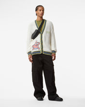 Load image into Gallery viewer, Spongebob Italico Knitted Cardigan : Men Knitwear Off White | GCDS
