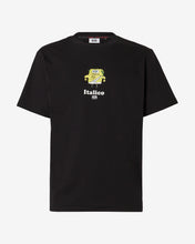 Load image into Gallery viewer, Spongebob Italico Basic T-Shirt : Men T-shirts Black | GCDS

