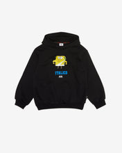 Load image into Gallery viewer, Junior Spongebob Italico Hoodie: Boy Hoodies &amp; Sweatshirts Black | GCDS
