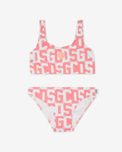 Load image into Gallery viewer, Junior Gcds Monogram Bikini: Girl Swimwear Pink | GCDS Spring/Summer 2023
