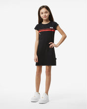 Load image into Gallery viewer, Junior Gcds Low Logo Band T-Shirt Dress: Girl Dresses Black | GCDS Spring/Summer 2023
