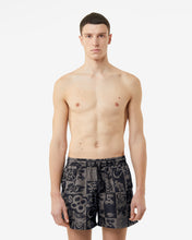 Load image into Gallery viewer, Checkboard Print Swim Shorts : Men Swimwear Black | GCDS Spring/Summer 2023
