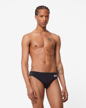 Carica l&#39;immagine nel visualizzatore di Gallery, Classic Logo Slip : Men Swimwear Black | GCDS Spring/Summer 2023
