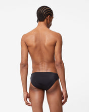Load image into Gallery viewer, Classic Logo Slip : Men Swimwear Black | GCDS Spring/Summer 2023
