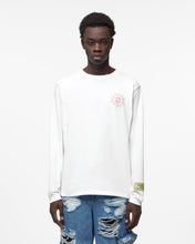 Load image into Gallery viewer, Surfing Wirdo Printed Long Sleeves T-Shirt : Men T-shirts White | GCDS Spring/Summer 2023
